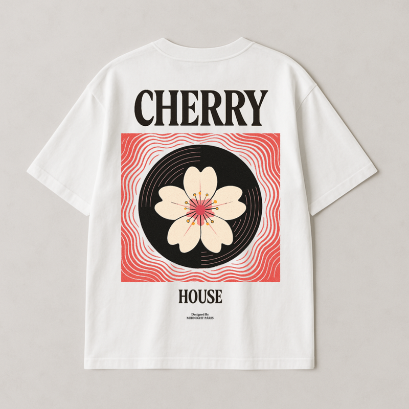 T-shirt Midnight Paris – “CHERRY HOUSE”