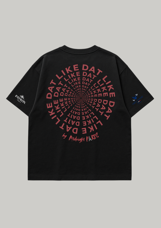 T-shirt Midnight Paris – “Like Dat” - Spirale EDITION (Event MAAURA X CHRIS DELAHOUSE)