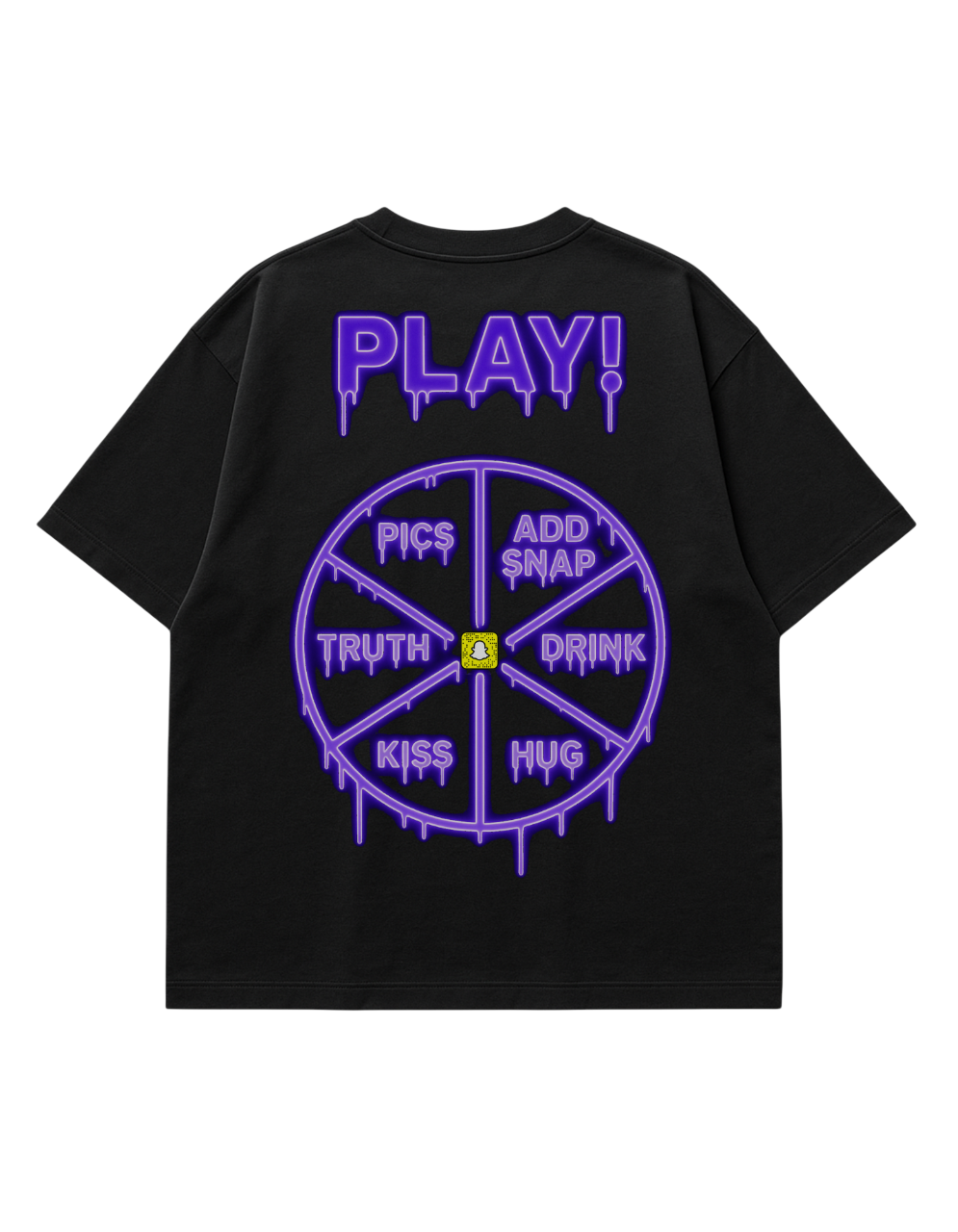 T-shirt Midnight Paris – Spin the Bottle – Interactive Edition