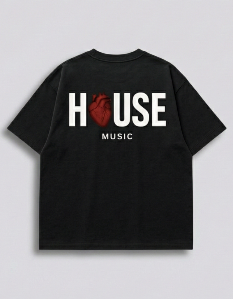 T-shirt Midnight Paris – “HOUSE MUSIC”