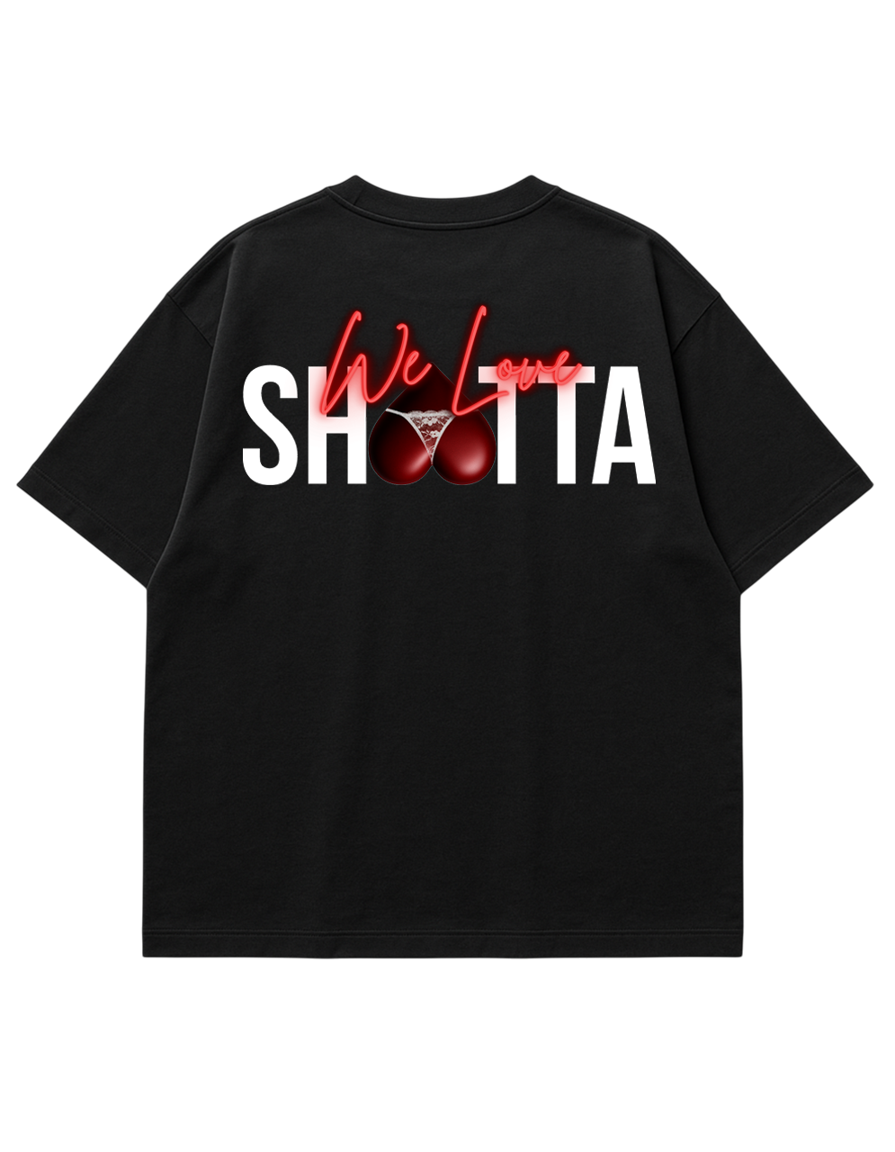 T-shirt Midnight Paris – “We Love SHATTA”