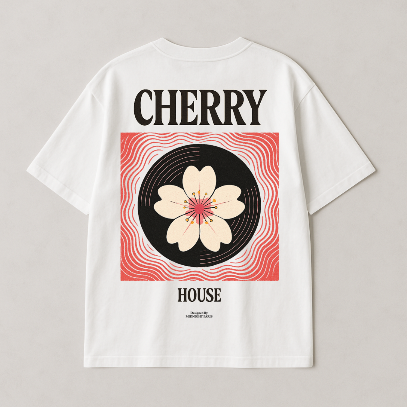 T-shirt Midnight Paris – “CHERRY HOUSE”