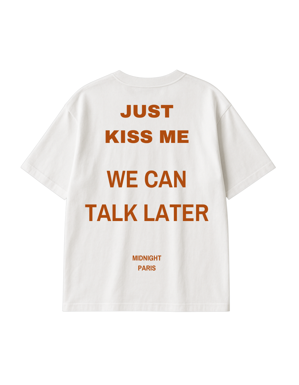 T-shirt Midnight Paris – “JUST KISS ME”